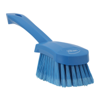 Vikan ergonomische handborstel gespleten (blauw)  SVI00223