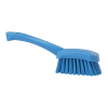 Vikan hygiene (afwas)borstel hard (blauw)  SVI00224