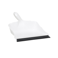 Vikan stofblik met rubber rand (wit)  SVI00175