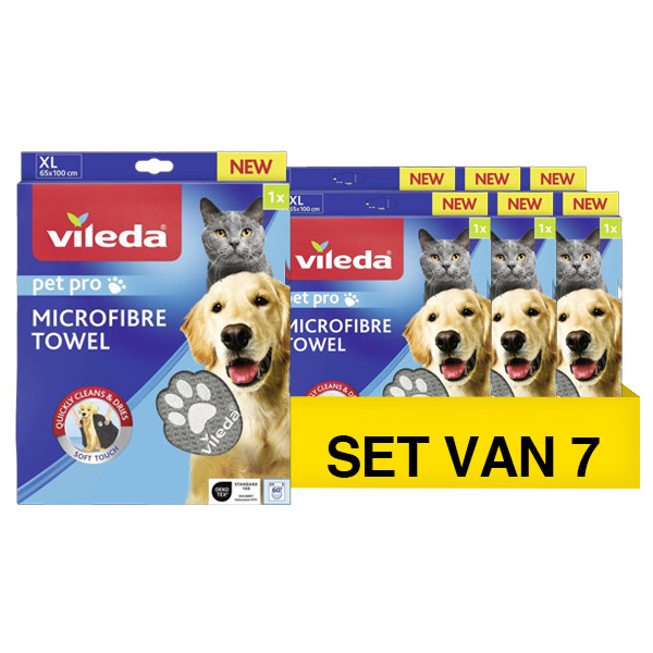 Aanbieding: Vileda Pet Pro Towel XL (7 verpakkingen) SVI00253 - 1