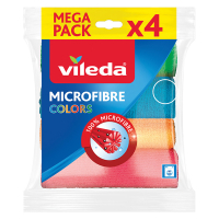 Vileda Microvezel Kleuren (4 stuks) SVI01078