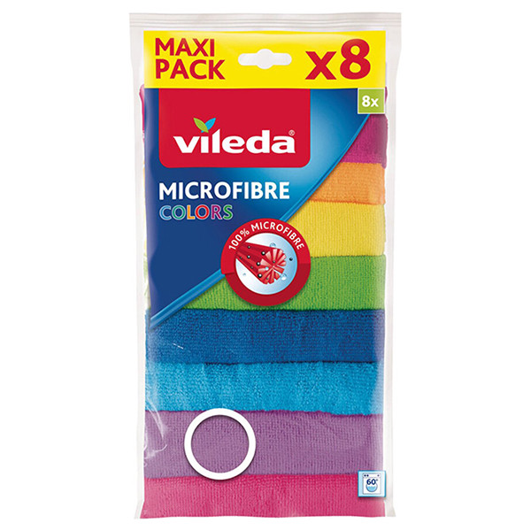 Vileda Microvezel Kleuren (8 stuks) SVI01080 - 1