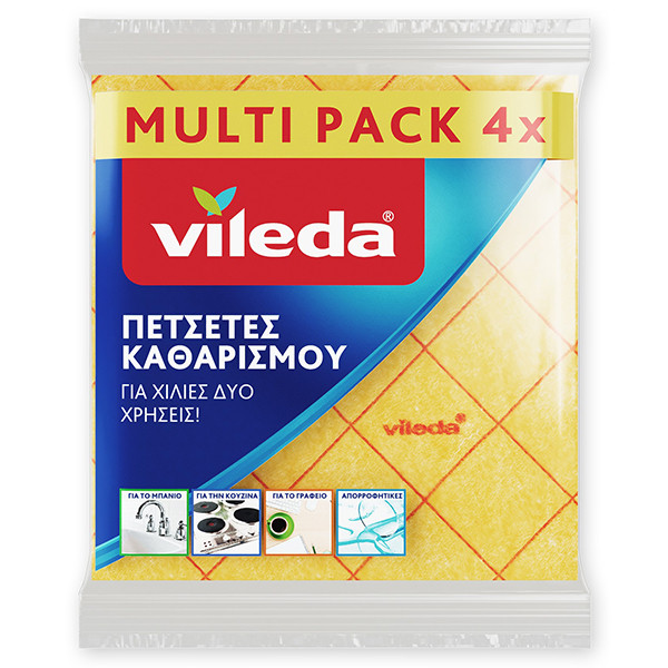 Vileda Multi-reinigingsdoek (4 stuks) SVI01077 - 1
