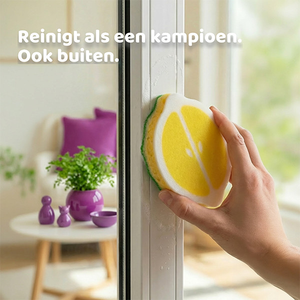Vileda Schuurspons Punch Lemon SVI01405 - 6