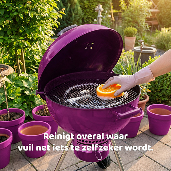 Vileda Schuurspons Punch Orange SVI01407 - 6