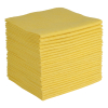 Viscose Doekjes | Geel | 38 x 38 cm | 25 stuks (123schoon huismerk) SDR09162 - 1