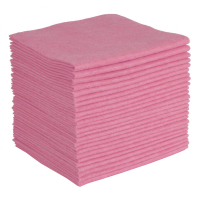 Viscose Doekjes | Roze | 38 x 38 cm | 25 stuks (123schoon huismerk) SDR09166
