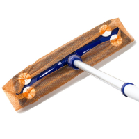 Vloerwisser met telescoopsteel (70-122 cm) + doekjes | 5 stuks (123schoon huismerk) SDR00034