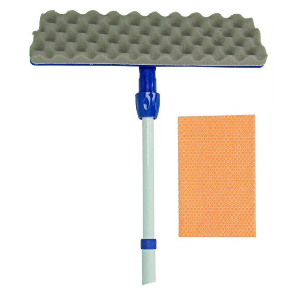 Vloerwisser met telescoopsteel (70-122 cm) + doekjes | 5 stuks (123schoon huismerk) SDR00034 - 2
