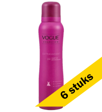 Vogue Aanbieding: 6x Vogue deodorant spray for her - Extravagant (150 ml)  SVO06005