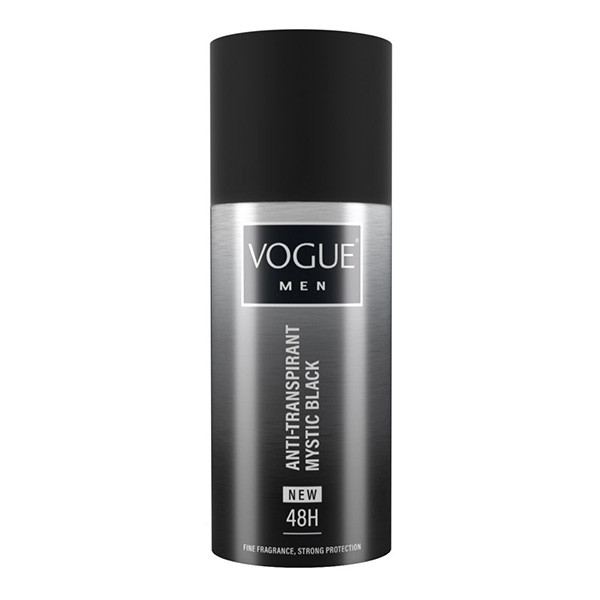Vogue Men deodorant anti-transpirant spray - Mystic Black (150 ml)  SVO05002 - 1
