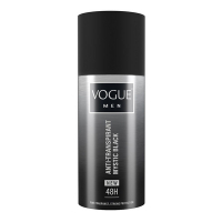 Vogue Men deodorant anti-transpirant spray - Mystic Black (150 ml)  SVO05002
