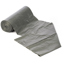 Vuilniszakken 110 liter | 15 stuks | LDPE | Grijs | 123schoon  SDR00316