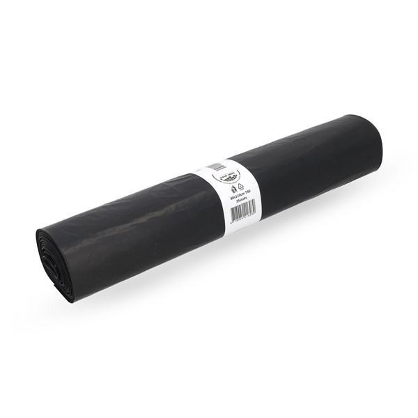 Vuilniszakken 120 liter | HDPE | Zwart | 25 stuks | 123schoon huismerk SDR08706 - 1