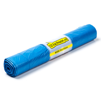 Vuilniszakken 120 liter | 20 stuks | HDPE | Blauw | 123schoon  SDR00425