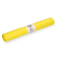 Vuilniszakken 70 liter | 20 stuks | HDPE | Geel | 123schoon  SDR07256