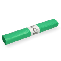 Vuilniszakken 70 liter | 20 stuks | HDPE | Groen | 123schoon  SDR07244