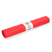 Vuilniszakken 70 liter | 20 stuks | HDPE | Rood | 123schoon  SDR07250