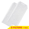 WTW Filterhoezen | StorkAir/Zehnder WHR 90/91 | G3 | 123schoon huismerk | Allergiepakket (4 sets) SWT00028 - 1