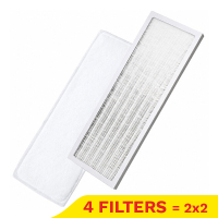WTW Filterset | Brink Renovent Excellent 300/400/450 | F7/G3 | 123schoon huismerk | Jaarpakket (2 combisets) SWT00063