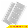 WTW Filterset | Itho HRU ECO 350 | G4 | 123schoon huismerk | VvE-pakket (5 sets) SWT00057 - 1