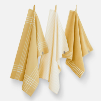 Walra Superior Keukenset | Geel/Wit | 2 theedoeken + 1 keukendoek  SDR07519