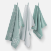 Walra Superior Keukenset | Jade/Wit | 2 theedoeken + 1 keukendoek SDR07520 - 1