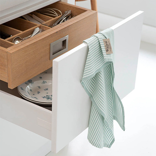 Walra Superior Keukenset | Jade/Wit | 2 theedoeken + 1 keukendoek SDR07520 - 2