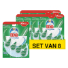 Aanbieding: 8x WC-Eend toiletblok Active Clean Pine (39 gram) SWC00045 - 1