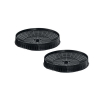 Whirlpool 484000008824 koolstoffilter voor afzuigkap (2 stuks, origineel) SWH00052 - 1