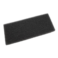 Whitelable Schuimfilter voor Pluizenfilter 481010345281 (1 stuk, 123schoon huismerk) SDR09334