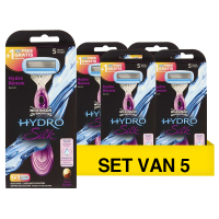 Wilkinson Aanbieding: Wilkinson Hydro Silk scheersysteem met navulling (5 stuks)  SWI00149