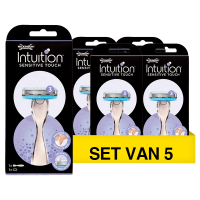 Wilkinson Aanbieding: Wilkinson Intuition Sensitive Touch scheersysteem + 1 mesje (5 stuks)  SWI00159