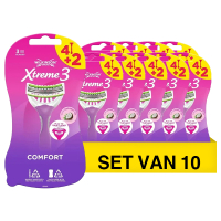 Wilkinson Aanbieding: Wilkinson Xtreme 3 Comfort wegwerpscheermesjes (10 x 6 stuks)  SWI00189