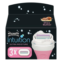 Wilkinson Intuition Ultra Moisture (Shea butter) scheermesjes (3 mesjes)  SWI00120