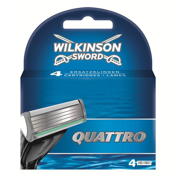 Wilkinson Quattro scheermesjes (4 stuks)  SWI00104 - 1