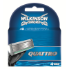 Wilkinson Quattro scheermesjes (4 stuks)