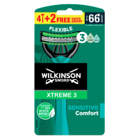 Wilkinson Xtreme 3 Sensitive wegwerpscheermesjes (6 stuks)  SWI00202