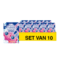 Witte-Reus Aanbieding: 10x Witte Reus toiletblok Actief Boost Bloesem (50 gram)  SRE00181