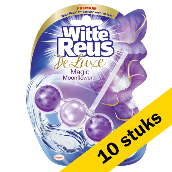 Witte-Reus Aanbieding: 10x Witte Reus toiletblok Deluxe Magic Moonflower (50 gram)  SRE00199 - 1