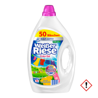 Witte Reus Vloeibaar Wasmiddel Color Gel 2,25 L (50 wasbeurten) SRE00395