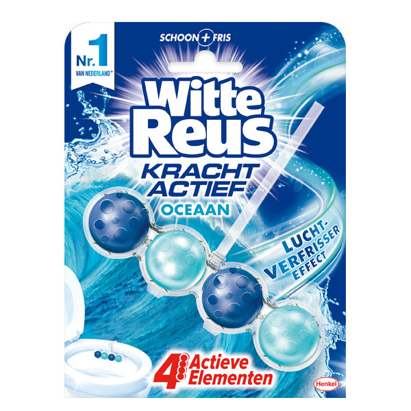 Witte-Reus Witte Reus toiletblok Actief Boost Oceaan (50 gram)  SRE00178 - 1