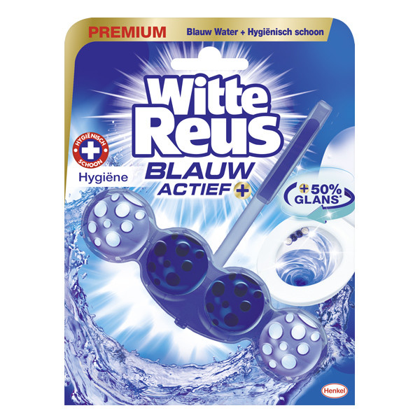 Witte-Reus Witte Reus toiletblok Blauw Actief Hygiene (50 gram)  SRE00184 - 1