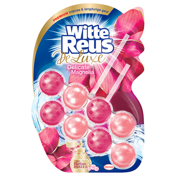 Witte Reus toiletblok DeLuxe Delicate Magnolia (2 stuks á 50 gram) SRE00345 - 1