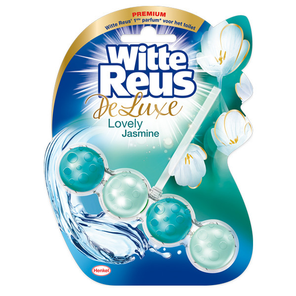 Witte-Reus Witte Reus toiletblok DeLuxe Lovely Jasmine (50 gram)  SRE00196 - 1