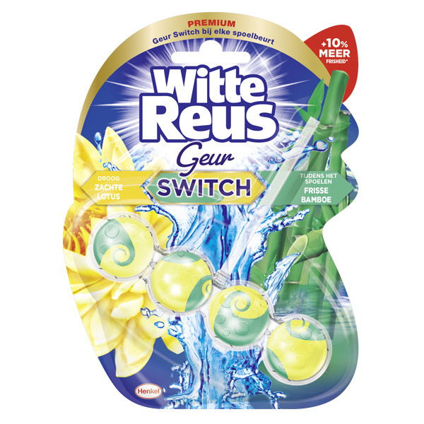 Witte-Reus Witte Reus toiletblok Lotus Bamboe Marble Balls (50 gram)  SRE00192 - 1