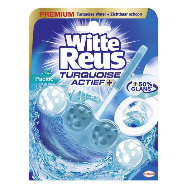 Witte-Reus Witte Reus toiletblok Turquoise Actief Pacific (50 gram)  SRE00188 - 1