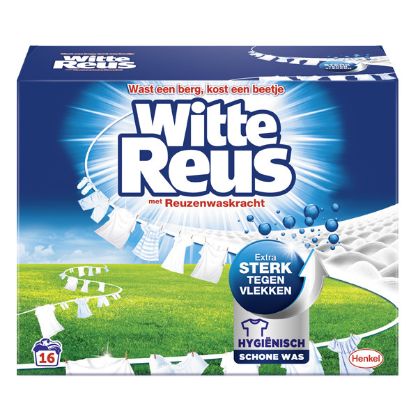 Witte-Reus Witte Reus waspoeder 880 gram (16 wasbeurten)  SRE00156 - 1