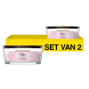Aanbieding: Woodwick Geurkaars Cherry Blossom & Vanilla Ellipse (2 stuks à 454 g) SWO00081 - 1