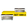 Aanbieding: Woodwick Geurkaars Wood Smoke Ellipse (2 stuks à 454 g) SWO00126 - 1